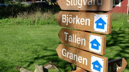 Stugskyltar Rävsten